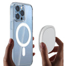 Capa Capinha Magsafe Compatível Com Iphone 11 12 13 14 15 16 Pro Max Anti Impacto Transparente Magnética Cor:iphone 13